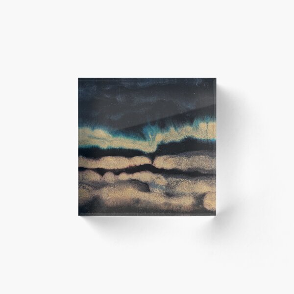 Abstract Print - Landscape Acrylic Block