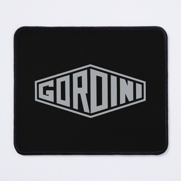 Item preview, Simca Gordini emblem - Trintignant, Behra, Manzon, Wimille, Sommer - aluminium grey print designed and sold by retropetrol.