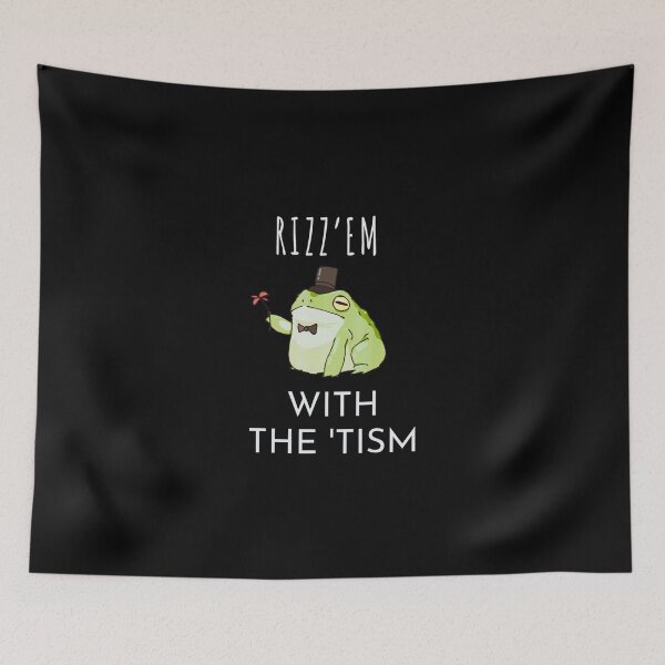 Item preview, Funny Frog Rizz'em With The Tism designed and sold by Tigerr3g.