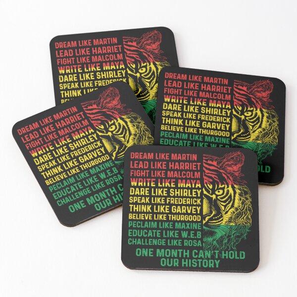 Item preview, One Month Can't Hold Our History Tiger, Black History Month, JuneteenTH designed and sold by GPODdesign.
