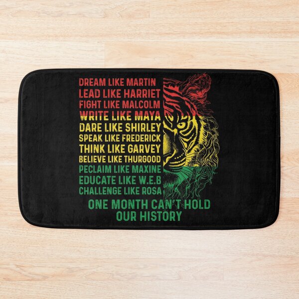 Item preview, One Month Can't Hold Our History Tiger, Black History Month, JuneteenTH designed and sold by GPODdesign.
