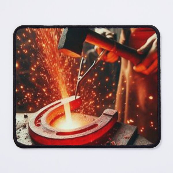 Item preview, Horse shoe casting by an ironsmith  designed and sold by MogolArt.