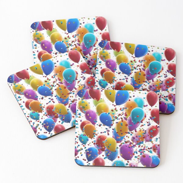 Item preview, Joyful Balloon Bursting with Colorful Confetti designed and sold by Tom-Johnson.