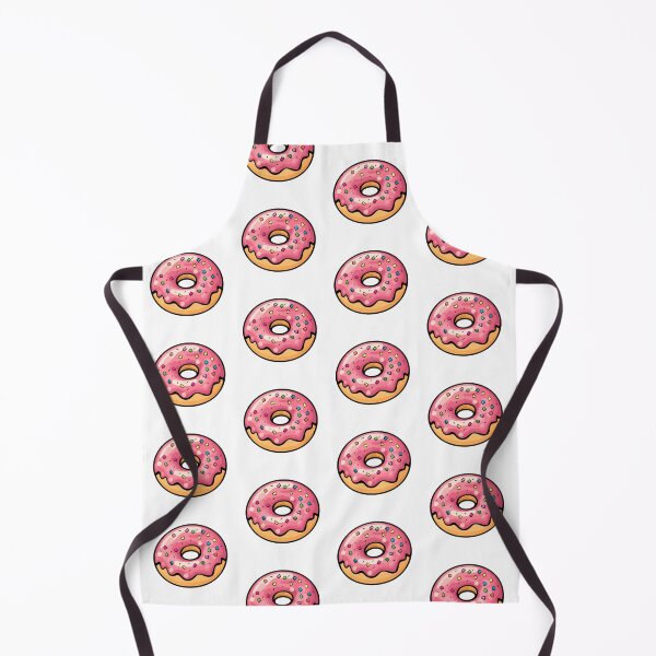 Item preview, Sprinkle Delight: A Pink-Glazed Donut  designed and sold by Infinity Elegance.