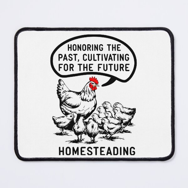 Item preview, Mother Hen with Chicks - Pastoral Farm Image designed and sold by VoyteksDesigns.