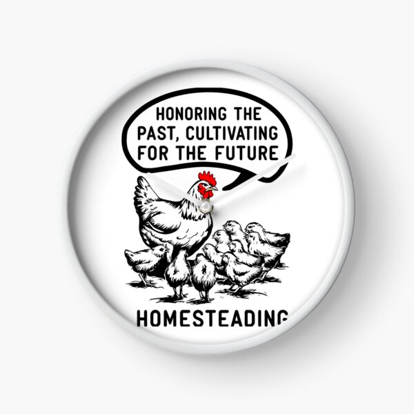 Item preview, Mother Hen with Chicks - Pastoral Farm Image designed and sold by VoyteksDesigns.