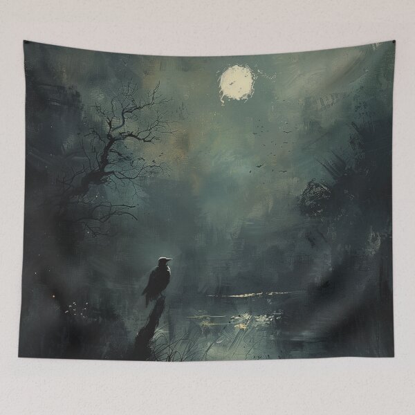 Item preview, Midnight Solitude designed and sold by CHILLTHRILLSART.
