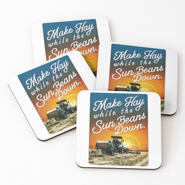 Item preview, Sunset Harvest Tractor Motif designed and sold by VoyteksDesigns.