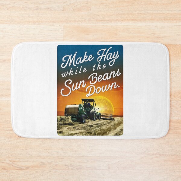 Item preview, Sunset Harvest Tractor Motif designed and sold by VoyteksDesigns.