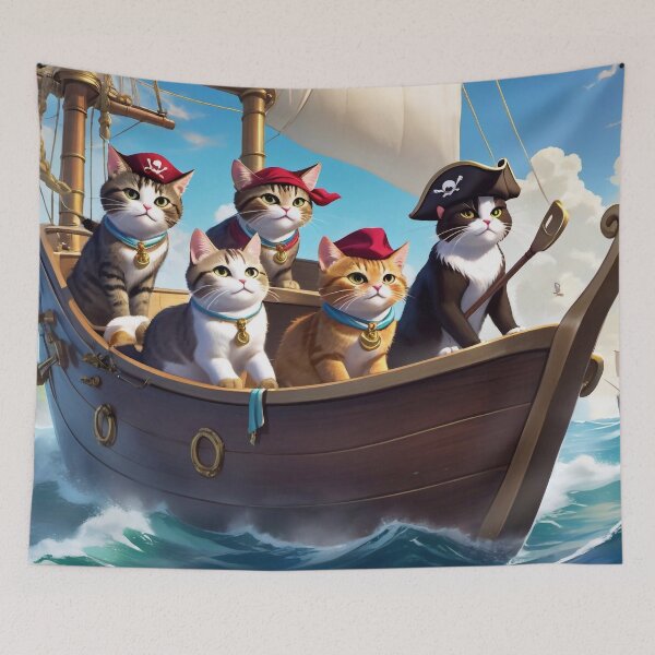 Item preview, Kitty pirates designed and sold by M-Y-A-R-T-.