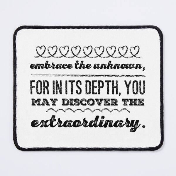 Item preview, Embrace the Extraordinary: Inspirational Adventure Quote Design designed and sold by Cute-Jory-Store.