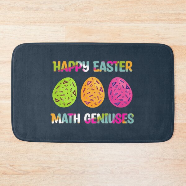 Item preview, Happy Easter math geniuses designed and sold by mariya-ivanova.