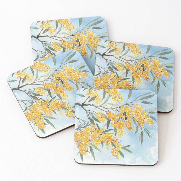 Item preview, wattle designed and sold by MilkyBerryShop.