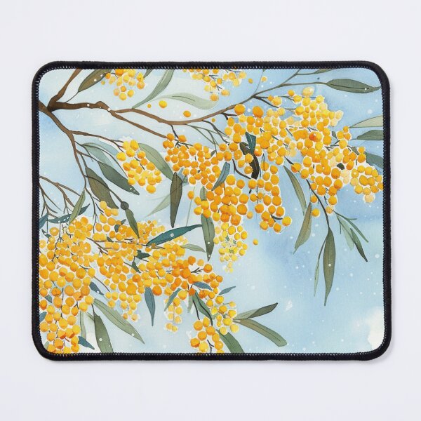 Item preview, wattle designed and sold by MilkyBerryShop.