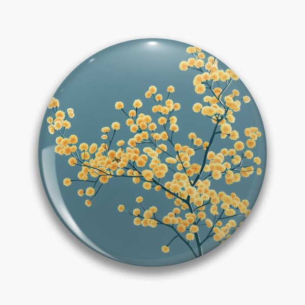 Item preview, gold wattle designed and sold by MilkyBerryShop.