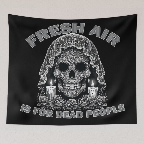 Item preview, Fresh Air is For Dead People designed and sold by Echonn.