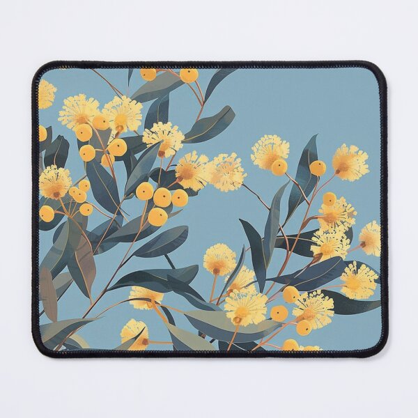 Item preview, beautiful wattle designed and sold by MilkyBerryShop.