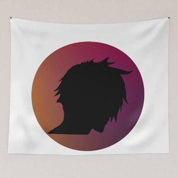 Item preview, anime guy side profile view designed and sold by paintingshouse0.