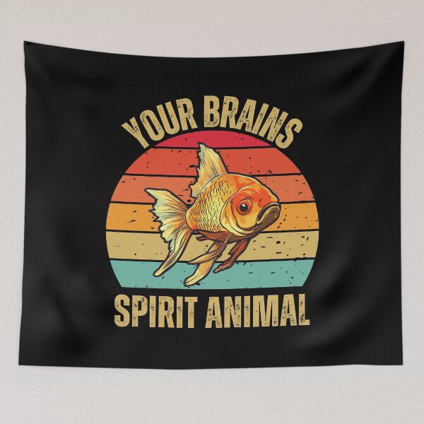 Item preview, Your Brains Spirit Animal designed and sold by AussieWonders.