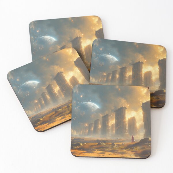 Item preview, Ruins Of A Lost Civilization - Fantasy Landscape designed and sold by AiHead.