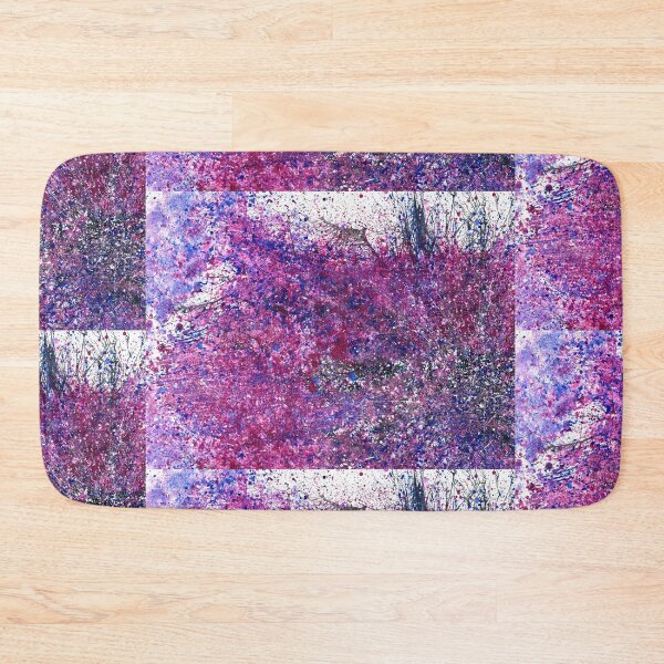 Item preview, The Spiritual Energy Within #500 Original Hand-painted Abstract Painting Detail 2 In Blue Pink Purple Black Jewel Tones Inspired By Cosmic Nebula Supernova Starburst Universe Interstellar Space Art 5D designed and sold by Rainbow Artist Orlando L.
