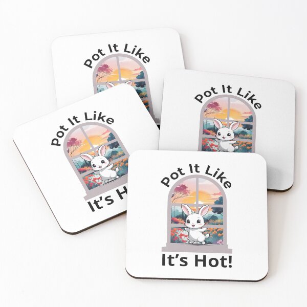 Item preview, Pot It Like It’s Hot! - A Whimsical Garden Delight designed and sold by ArchVibe.
