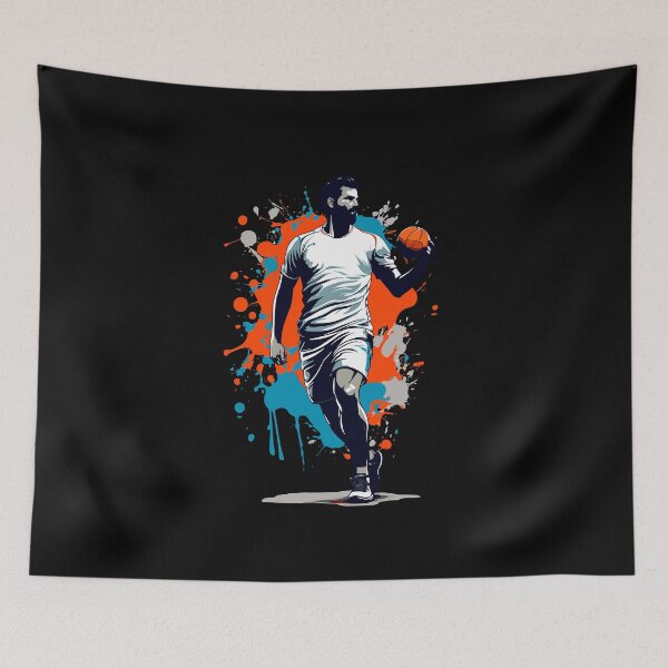 Item preview, Handball Player Streetwear Iconic Style Design designed and sold by LuminOrb.