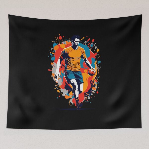 Item preview, Handball Player Streetwear Iconic Style designed and sold by LuminOrb.
