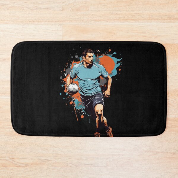 Item preview, Handball Player Streetwear Iconic Style designed and sold by LuminOrb.