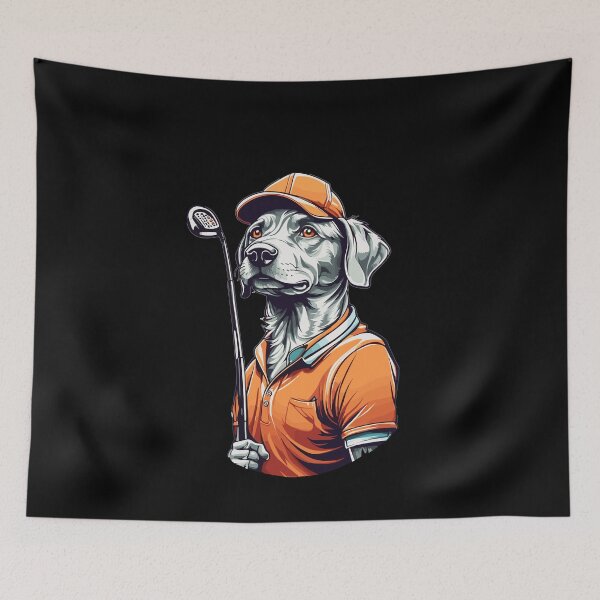 Item preview, Golfer Dog Golfer Design Aesthetic designed and sold by LuminOrb.
