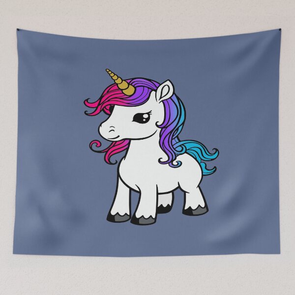 Item preview, Cute Androgynous Pride Flag Unicorn, Subtle Kawaii Androgyne Unicorn Design designed and sold by Travelslightly.