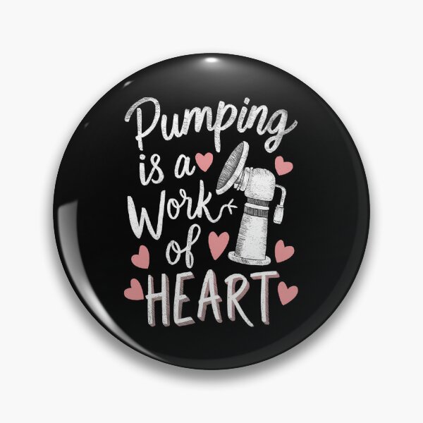 Item preview, Pumping with Love Breastfeeding Design designed and sold by RuyaFab.