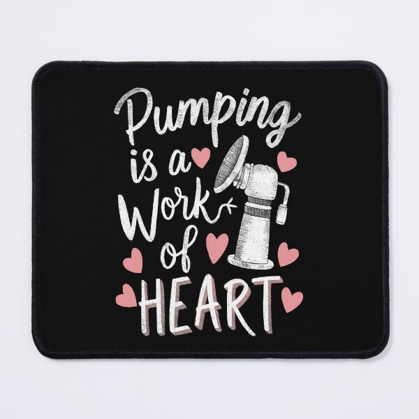 Item preview, Pumping with Love Breastfeeding Design designed and sold by RuyaFab.