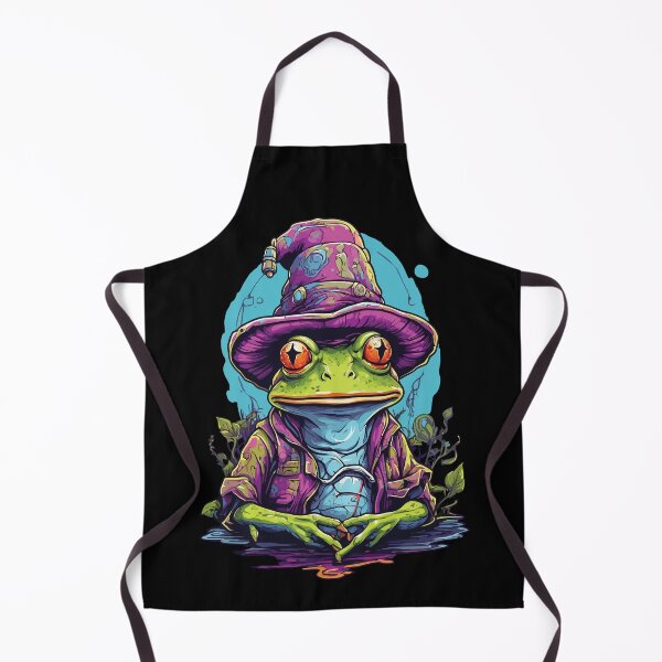 Item preview, Mystical Frog With Magic Hat designed and sold by LuminOrb.
