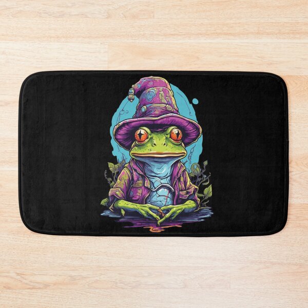 Item preview, Mystical Frog With Magic Hat designed and sold by LuminOrb.