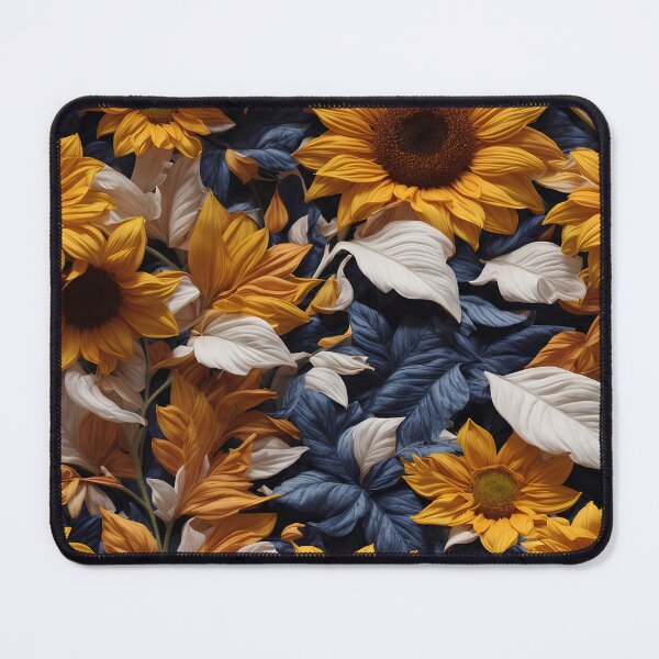 Item preview, Sunflower Bouquet, Autumn Sunflowers, Floral Pattern, Nature Inspired, Botanical Art, Fall Colors, Floral Abundance, Blooming Sunflowers, Diverse Sunflowers, Vibrant Botanicals designed and sold by MDigitArtistry.