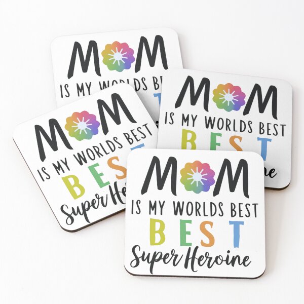 Item preview, #MOM: The World's Best Superheroine designed and sold by Colorful-Garden.