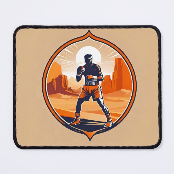 Item preview, Desert Warrior: Boxer in Stance designed and sold by GrizzlyCollective.