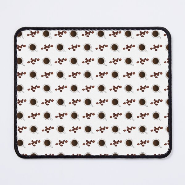 Item preview, Coffee lover infinite pattern designed and sold by Inspyralia.