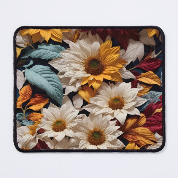 Item preview, Sunflower Bouquet, Autumn Sunflowers, Floral Pattern, Nature Inspired, Botanical Art, Fall Colors, Floral Abundance, Blooming Sunflowers, Diverse Sunflowers, Vibrant Botanicals designed and sold by MDigitArtistry.