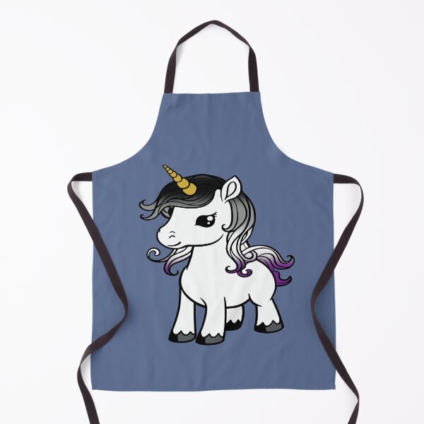 Item preview, Cute Asexual Pride Flag Unicorn, Subtle Kawaii Ace Unicorn Design designed and sold by Travelslightly.