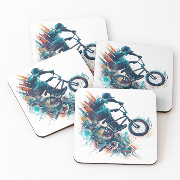 Item preview, BMX Bike Bicycle Trick Bunny-Hop Gift designed and sold by Pineapple-Tree.
