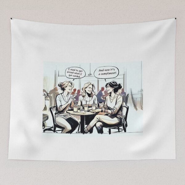 Item preview, Carded: Then and Now designed and sold by FamouslyStupid.