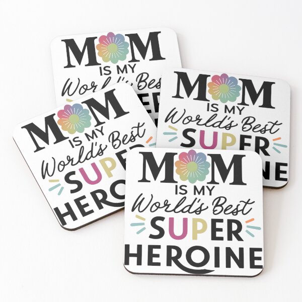 Item preview, #MOM: The World's Best Superheroine designed and sold by Colorful-Garden.