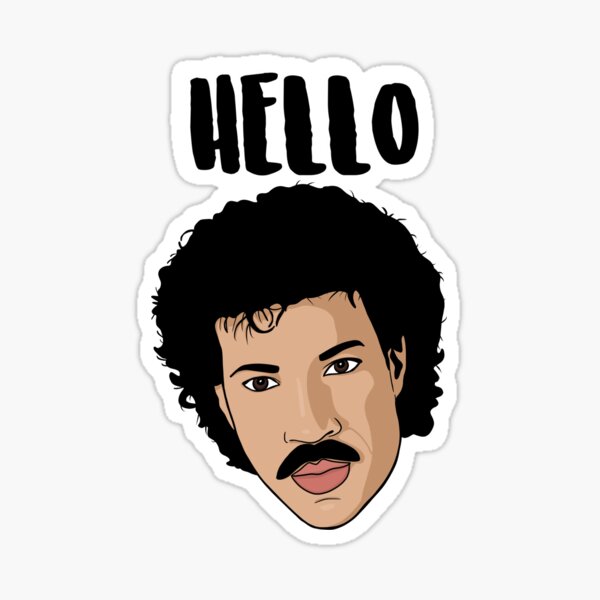 Item preview, Hello, Happy Birthday - Lionel Richie Birthday Card designed and sold by PopShopDesignFR.