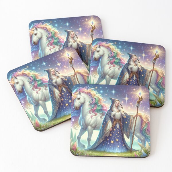 Item preview, The Unicorn and The Wizard designed and sold by GypsyMerch.