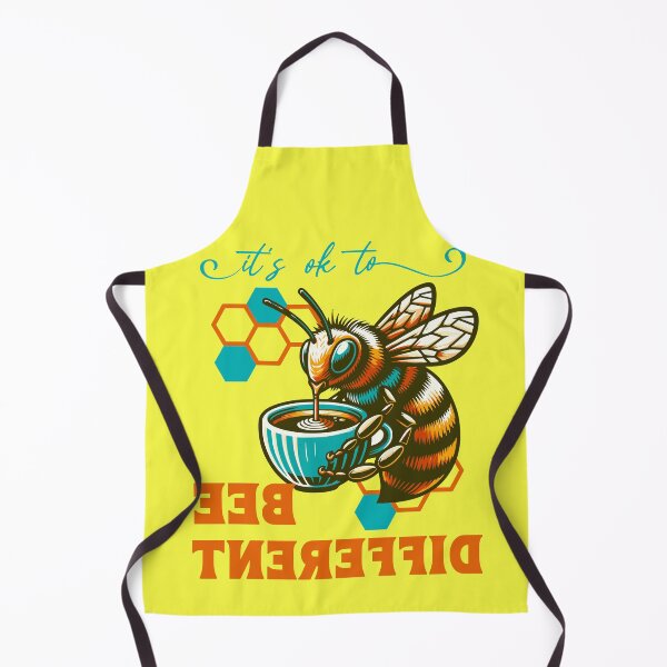 Item preview, Be Yourself It's Ok to Bee Different Funny Cute Unique Coffee Lover Tee designed and sold by MorningTeeNmore.