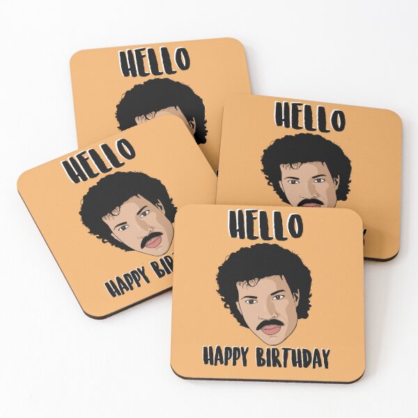 Item preview, Hello, Happy Birthday - Lionel Richie Birthday Card designed and sold by PopShopDesignFR.