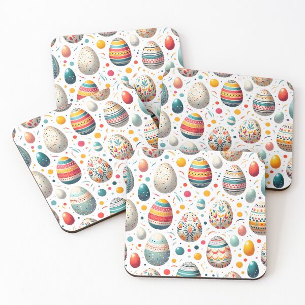 Item preview, Cute Easter Egg Pattern designed and sold by ParenthoodPuns.