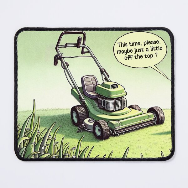 Item preview, Lawn mowing just got more complicated. designed and sold by FamouslyStupid.